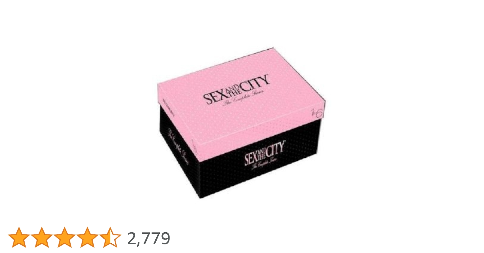SEX and the CITY Shoebox:The Complete S… Sex and the City - Complete Serie (The Shoebox) (import met