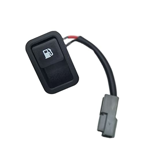 Fevas Genuine Fuel Filler Tank Cover Opening Switch Button for Hyundai Santa Fe 2007-2012 Fuel Gas Door Switch 93555-2B000 935552B000 - (Brand: New, Color: Black)