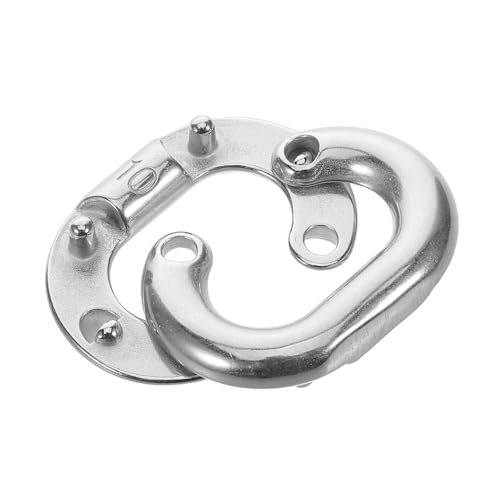 ARTIBETTER Stainless Steel Chain Link Connector Heavy Duty Quick Connect Coupler for Secure Fastening Openable Design for Easy Release Versatile Use Industrial and Recreational Settings