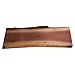 Barrington Hardwoods Live Edge Walnut Slab (1'' Thick x 4''-8'' Wide x 18'' Long). Perfect for Cutting Boards, Cheese Boards, Charcuterie Boards, and Many DIY Projects, 1'' x 4''-8'' x 18''