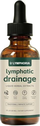 Lymphoria - Gotas de drenaje linfático de 59 ml, para el bienestar de Lymphoria, promueve el drenaje eficaz del sistema linfático, mezcla de hierbas naturales, limpia tu cuerpo, fácil aplicación (1