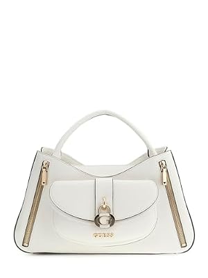 GUESS borsetta borsa a tracolla Jessa Girlfriend Bag White avorio