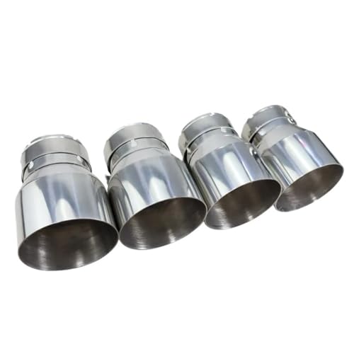 Embouts d'échappement F82 M4 anti-corrosion, pack de 4 enjoliveurs de silencieux