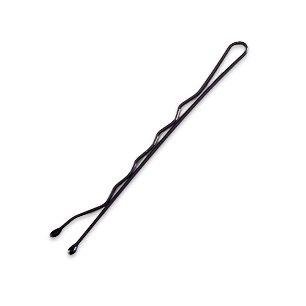 Scunci Hair Bobby Pins with Case, Black, 80-Pieces