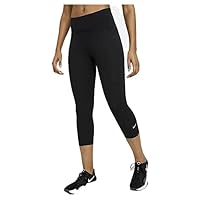 Nike Women's Capri Leggings, Black/White, X-Large-XX-Large UK