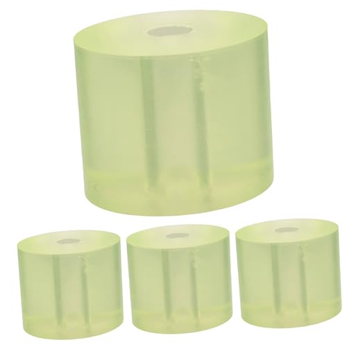 LIFKOME 4pcs Pads Pu Cushioning Mats for Mechanical Shock Absorption Thick for Industrial Equipment Stabilization and