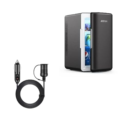 Astroai Mini Fridge 2.0 Gen, 6 Liter And Astroai 12Ft/12V Cigarette Lighter Extension Cord cover