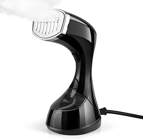 Steamer Iron for Clothes 1800W, Zorslesy Fast Heat Up Hand Clothing Garment Steamer, Portable Handheld Travel Fabric Steamer Plancha de Ropa a Vapor with 300ml Water Tank for Cleaning