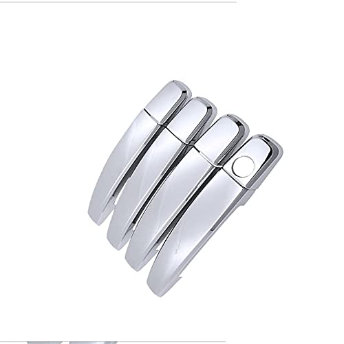 Garniture poignée chrome Chevrolet Volt Opel Ampera protection anti-rayure couverture argent