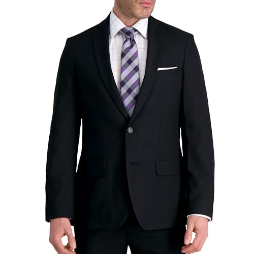 Haggar Men's Smart Wash with Repreve Slim Fit Suit Separates-Pants & Jackets