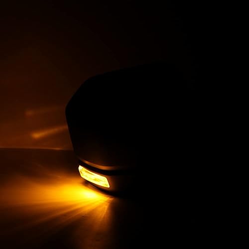 Miniatura 6 de Espejos laterales del pasajero compatibles con Ford F150 2015 2016 2017 2018 2019 2020 Conjunto de espejo con luz direccional, sensor de temperatura