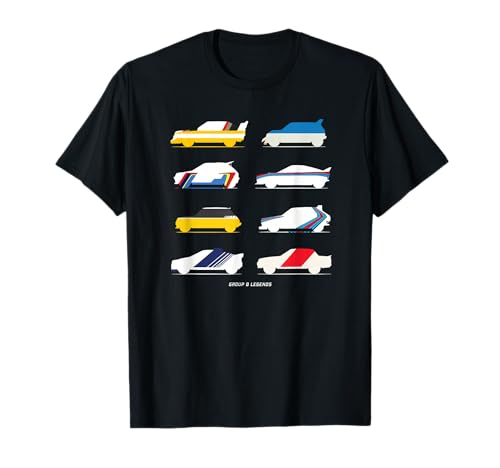 Rally Legends Group B diseño de coche de rally clásico Camiseta