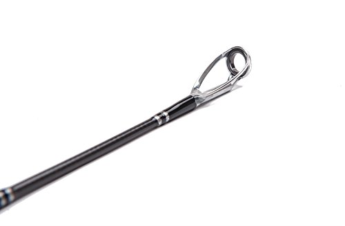 E Series - Caña de Pescar Spinning Portátil de Grafito Conqueror de 3 Piezas Caña Pesada Spin (30-50 Lbs, Garantía Limitada de 1 Año) miniatura 4