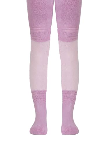 #6С-17СП(251) - Sof-tiki Conte-Kids Cotton Terry Tights 0/12m. Lilac 0/124