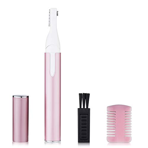 BEWEBEME Eyebrow Trimmer for Women - Painless Eyebrow Razor Facial Hair Trimmer Tool for Brows Face Body, Eyebrow Hair Remover with Flexible Pivoting Head