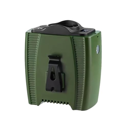 10000mAh�|�[�^�u���E�G�X�g�t�@���A�p���[��5�i�K�̋��͂ȃG�A�t���[��p�t�@���A�X�|�[�c��A�E�g�h�A��ƂɍœK�ȃE�F�A���u���x���g�t�� �����Ԃ̃o�b�e���[�쓮(Green)