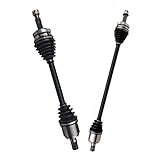 AutoShack Front CV Axle Shafts Replacement for 2011-2014 Hyundai Sonata 2-PC