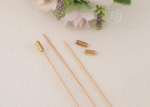 Image of Alilang Classic Vintage 3Pcs Hat Brooch Pin Set with Rhinestone and Pearl Accents for Scarves and Hats Lapel Pin Accessories