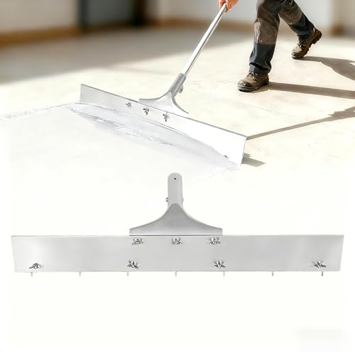 Pin Leveller 60 cm with Adjustable 7 Pins – Heavy Duty Screed Rake for Self-Levelling Compound & Coatings, Floor Levelling Tool