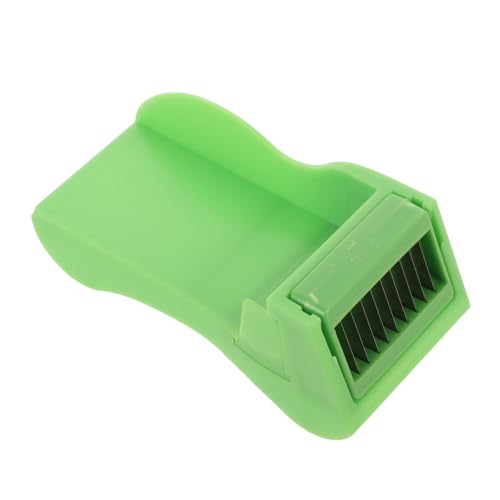 Toyvian Trancheuse à Légumes Multifonction Acier Inoxydable Coupe-haricots et Pommes de Terre Outil de Cuisine Pratique et Facile à Nettoyer pour Usage Domestique et Professionnel