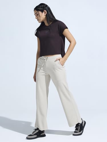 Image of Women's High Low Top with Chest Logo Print