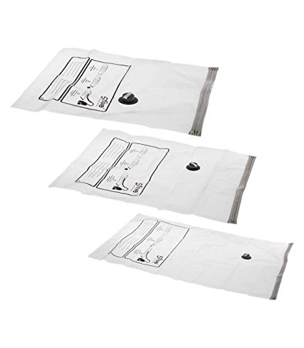 5 five simply smart 5five - 5er-Set air-Flat-kompressorsäcke