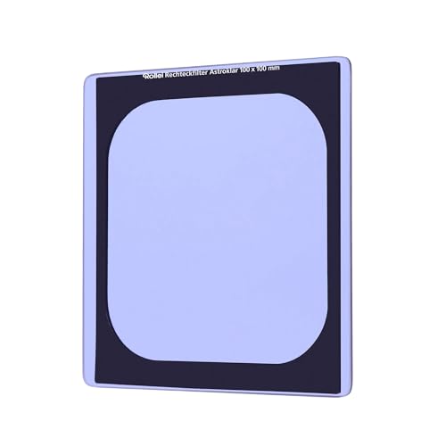 Rollei Astroklar Nachtlicht Light Pollution Filter - 100mm Rechteckfilter Stadtlicht-Filter für Nachtaufnahmen, Astro-Fotografie der Milchstraße