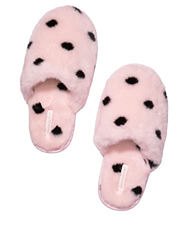 Victoria's Secret womens Closed Toe Faux Fur Slipper3