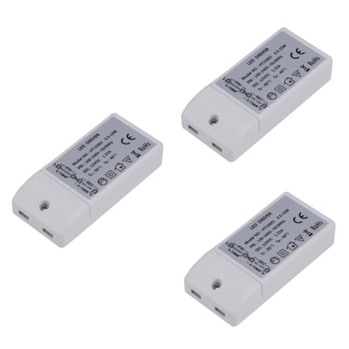 Homoyoyo Driver LED V 3 Pecas Driver Led 15w Liderado Cc 12v Led Motorista De Iluminação Led Externo