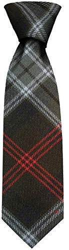 Cravate tartan Lochcarron Hunting pour homme en laine légère