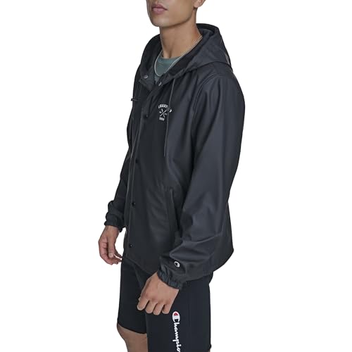 Image of Champion Men's Rubberized Rain Hoody Jacket
