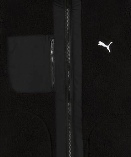 PUMA Kadın Reversible Sherpa Jacket Ceket PUMA Black L - Görsel 5