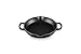 Produktbild Le Creuset Signature Hohe runde Grillpfanne aus Gusseisen, für alle Herdarten und Backöfen, 25 cm, Schwarz matt, 20208250000422