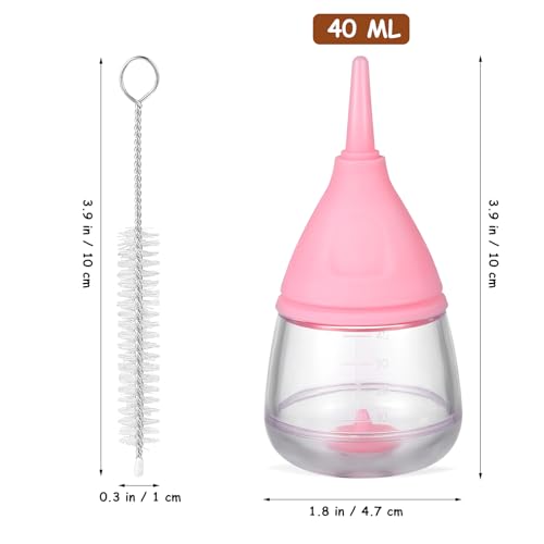 Mipcase Kitten Bottle Feeding Kit Silicone Puppy Bottles for Mini Kitten Bottle with Cleaning Brush for Kittens Puppies  Cucciolini Doodles Mipcase kitten bottle feeding kit silicone puppy bottles for mini kitten bottle with cleaning brush for kittens puppies   cucciolini doodles