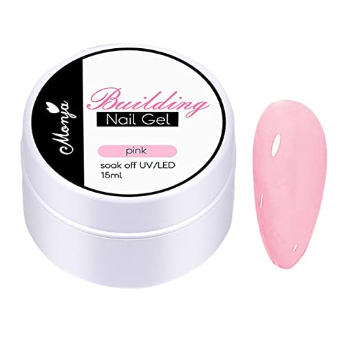 Gel Construtor Sólido para Unhas | Hard Nail Gel Builder | escultura unhas 3D gel duro para unhas, g