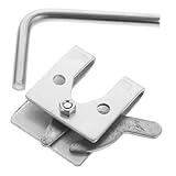 Yardwe Verrou de Porte Inoxydable Double pour Cage à Animaux Serrure et Facile à Install...