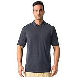 Merino Protect 100% Merino Wool Polo Shirts Mens Anti-Odor Short Sleeve Moisture Wicking Base Layer for Travel...