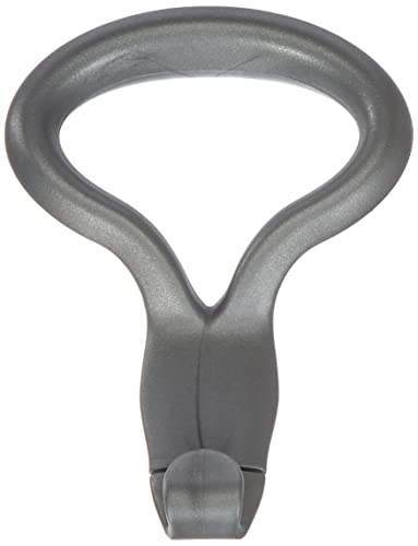 Bolis Italia Einzelne Wandgarderobe aus Kunststoff, Silber, Einheitsgröße