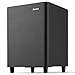 Audizio SW65C Subwoofer Aktiv – 130W Bass Box, 6,5 Zoll Tieftöner, Bassreflexrohr, aktiv subwoofer mit einstellbare Frequenz – Starker Sub für Musik & Heimkino