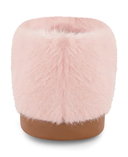 Jessica Simpson Youth Girls Pink Blush Fuzzy Ballet Flat 11 #TOP5