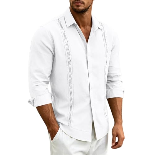 Chemise respirante en lin doux WWricotta facile d'entretien