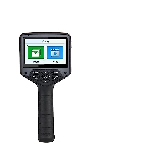 Cámara de alcantarillado, Cámara de inspección de 8,5 mm con lente dual de videoscopio digital de 4,1 pulgadas, rotación de 360 ​​°, zoom de 7 X 1080HD