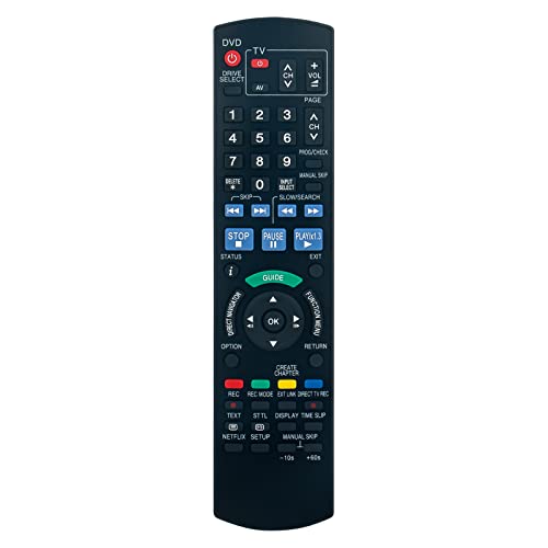 VINABTY N2QAYB001113 Remote Control Replacement fit for Panasonic Recorder DMRBWT720EB DMR-BWT720EB DMR-BWT735EB Dmrbwt720eb Dmr-bwt735eb Remote Control - Image 2