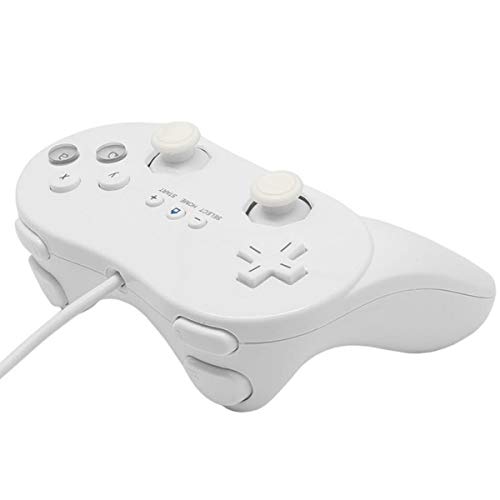 image for Beastron 2 Pack Controller White Compatible with Wii Wii, classic Cons