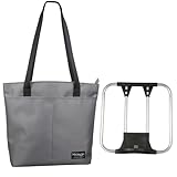 Construction en toile durable : le tissu résistant à l'eau protège vos effets personnels de la pluie légère et de l'usure quotidienne. Compact et pratique – Dimensions totales : 35 × 29 × 11 cm, idéal pour les déplacements, les courses et une utilisation quotidienne