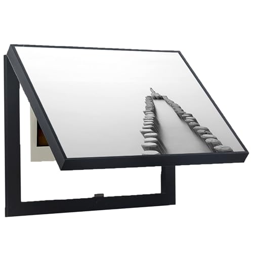 Copertura della Scatola dei Fusibili per Armadietto Decorativo, Copertura del Pannello Elettrico Copre L'esposimetro Dipinti Decorativi 50 * 40 Cm Moderno Sospeso Rimovibile,A