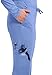 Scrubs for Women Workwear Core Stretch Drawstring Cargo Scrub Pants 4044, S, Ciel