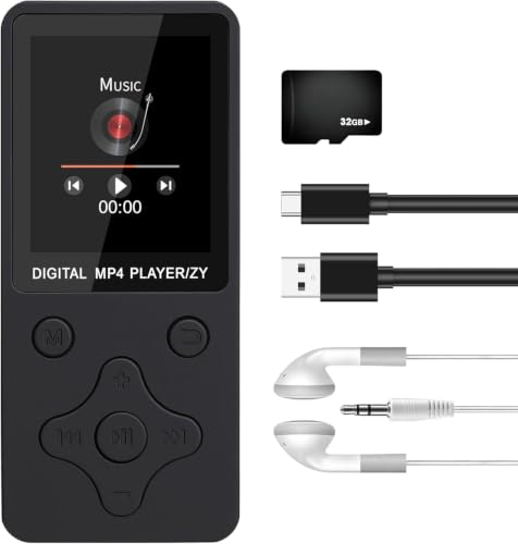 Lecteur MP3 Bluetooth 5.3 32Go avec...