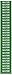 Brady 91981 Semiconductor & Chemical Pipe Markers, B-946, 1/2" Height X 2 1/4"W, White On Green Pressure Sensitive Vinyl, Legend "Water"