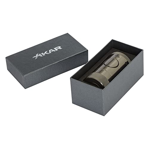 Encendedor Xikar Volta G2 con llama cuádruple de mesa miniatura 7